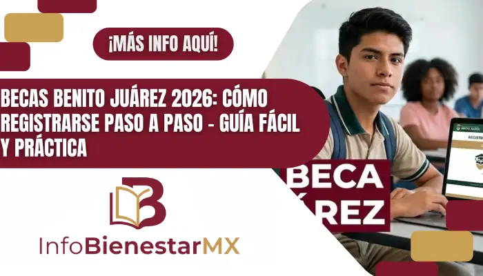 Becas Benito Juárez 2026: Cómo registrarse paso a paso - Guía fácil y práctica