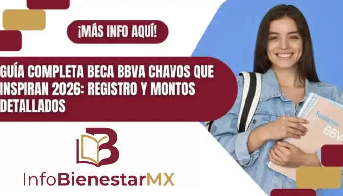 Guía Completa Beca BBVA Chavos que Inspiran 2026: Registro y Montos Detallados