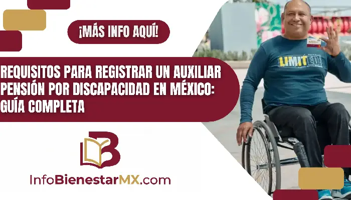Requisitos para registrar un Auxiliar Pensión por Discapacidad en México: Guía Completa